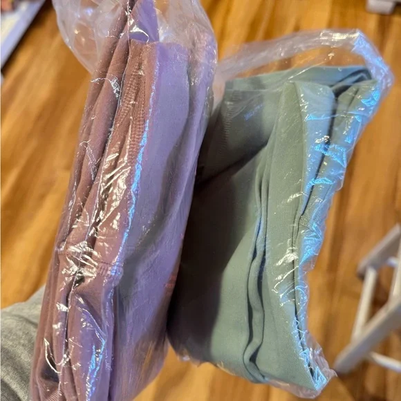 ALO Yoga Dusty Pink High-Waisted Leggings NWOT Size Medium - Picture 7 of 7